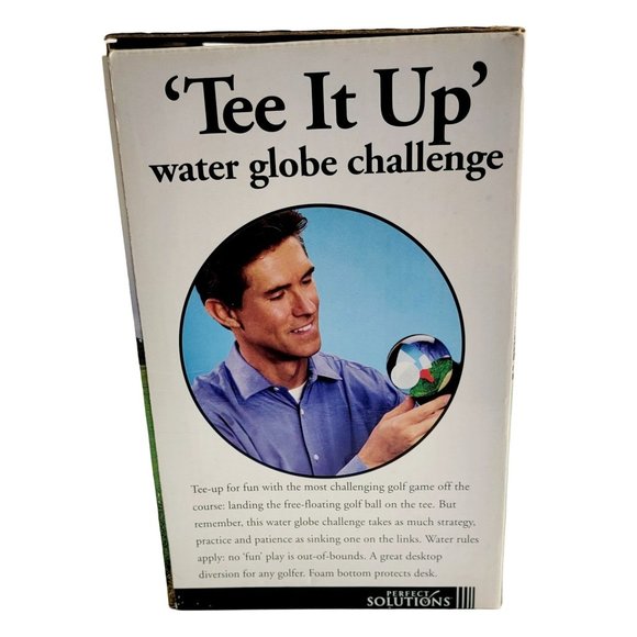 Tee It Up Water Globe Challenge New Old Stock From 2003 - Picture 4 of 11